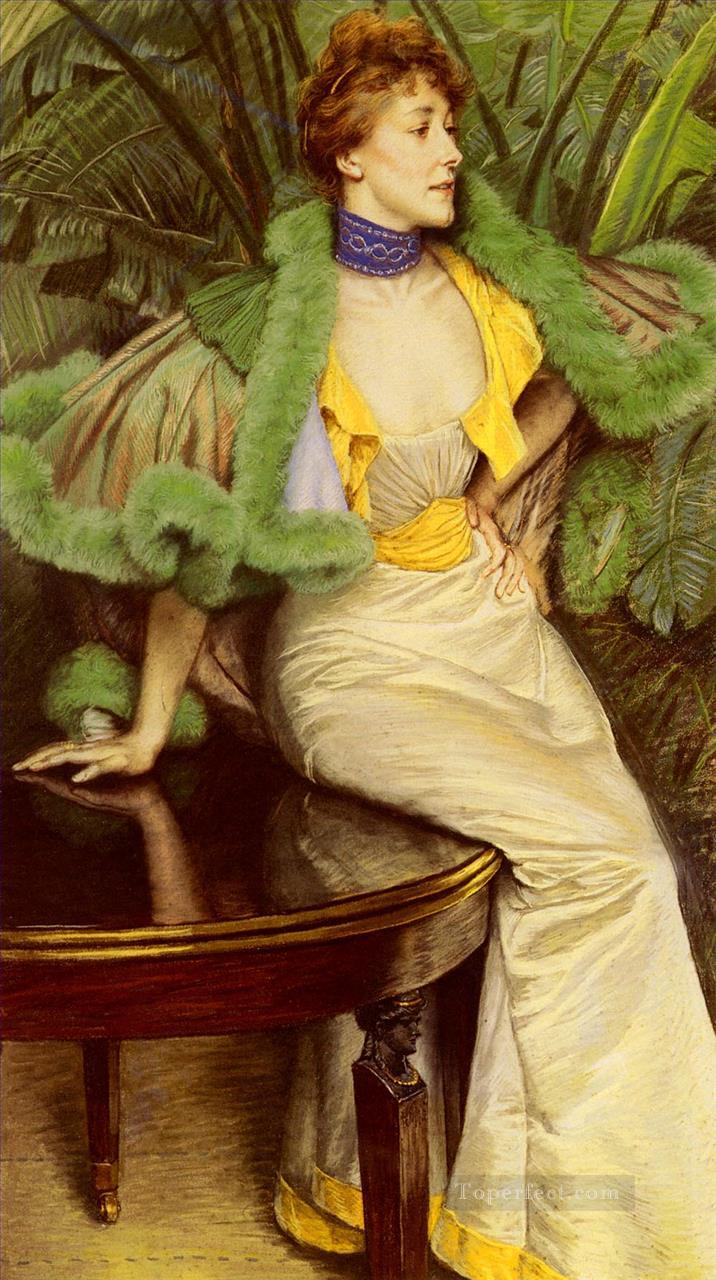 The Princesse De Broglie James Jacques Joseph Tissot Oil Paintings